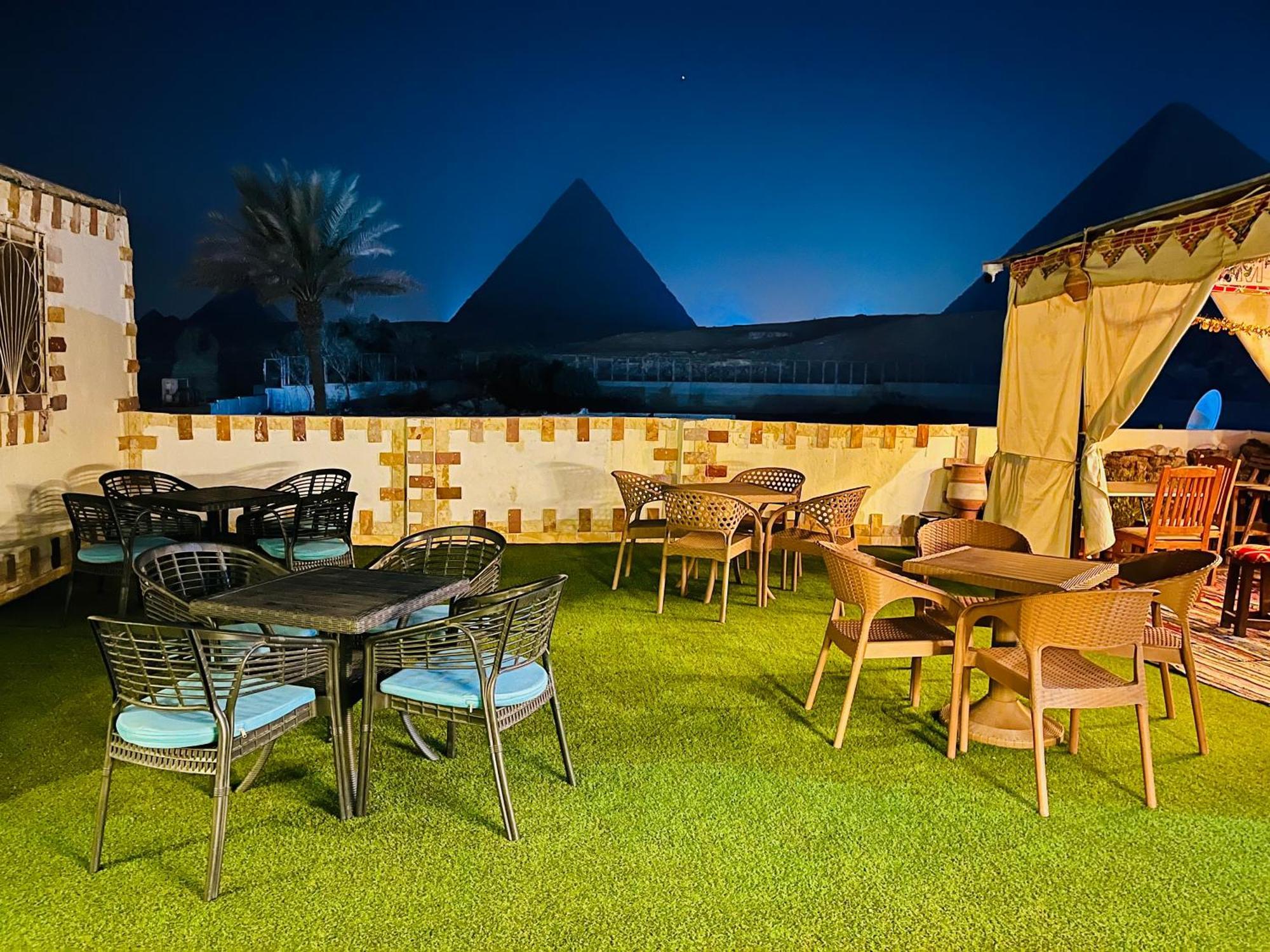 Kemet Pyramids Room View El El Cairo Exterior foto