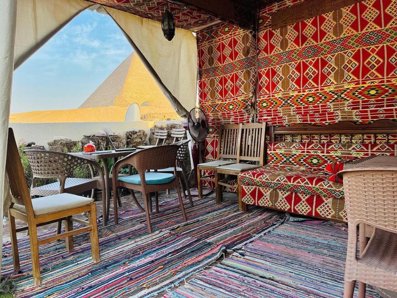 Kemet Pyramids Room View El El Cairo Exterior foto