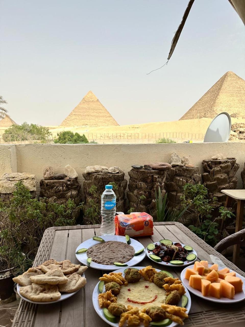 Kemet Pyramids Room View El El Cairo Exterior foto