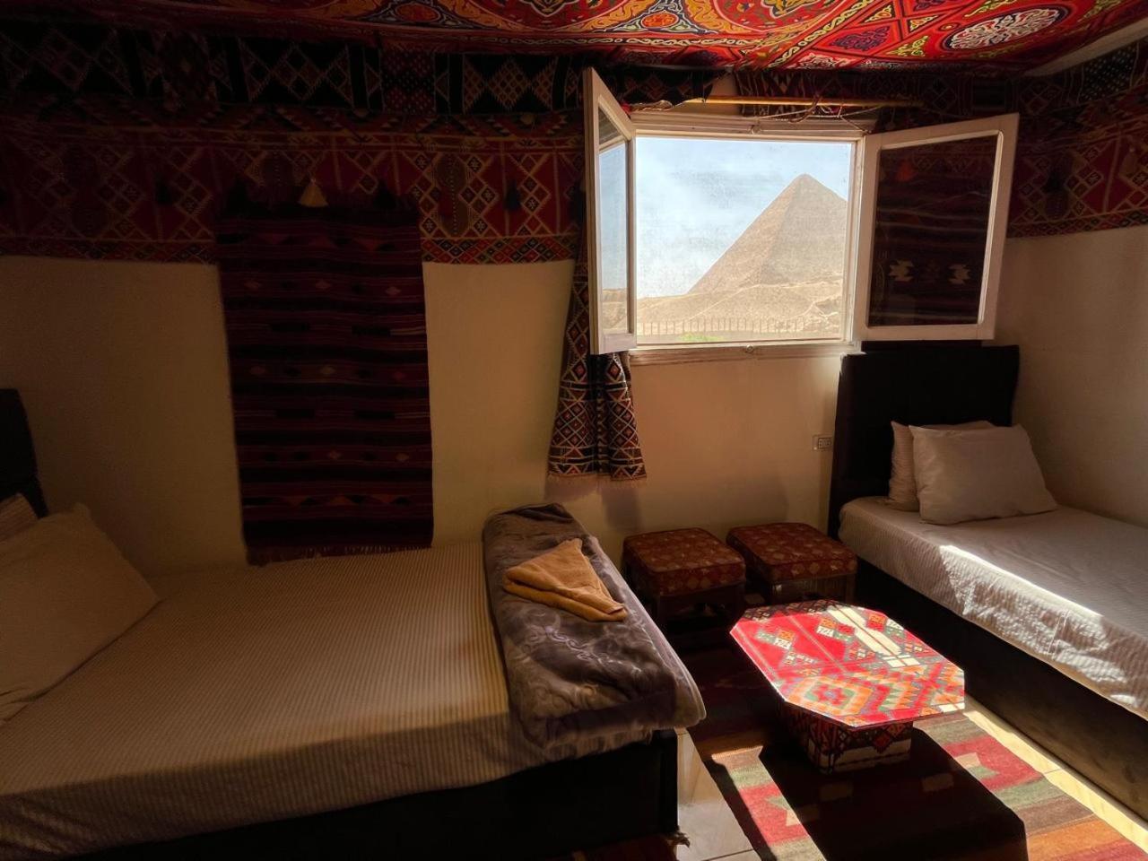 Kemet Pyramids Room View El El Cairo Exterior foto