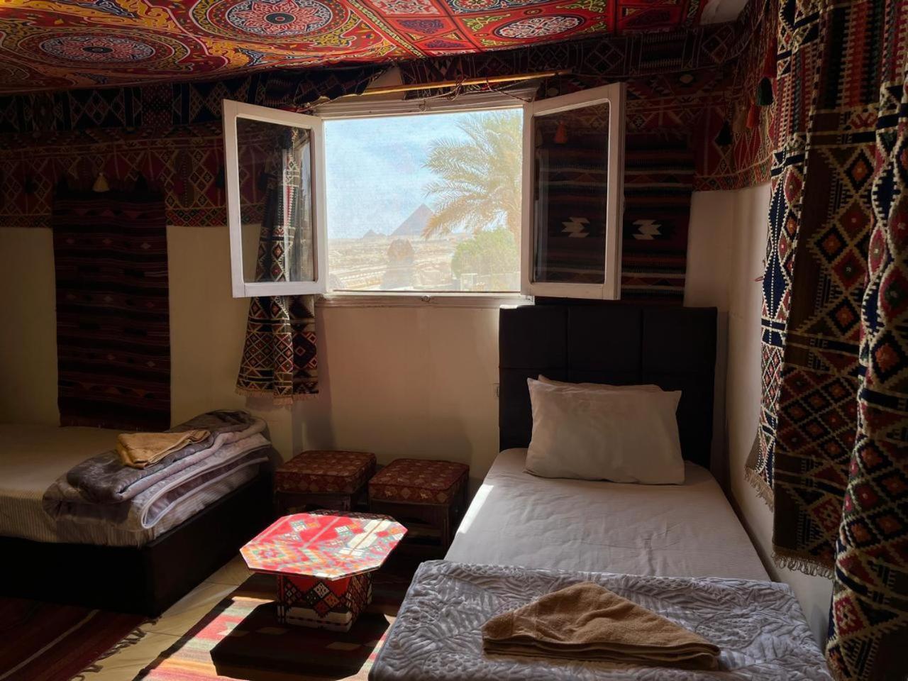 Kemet Pyramids Room View El El Cairo Exterior foto