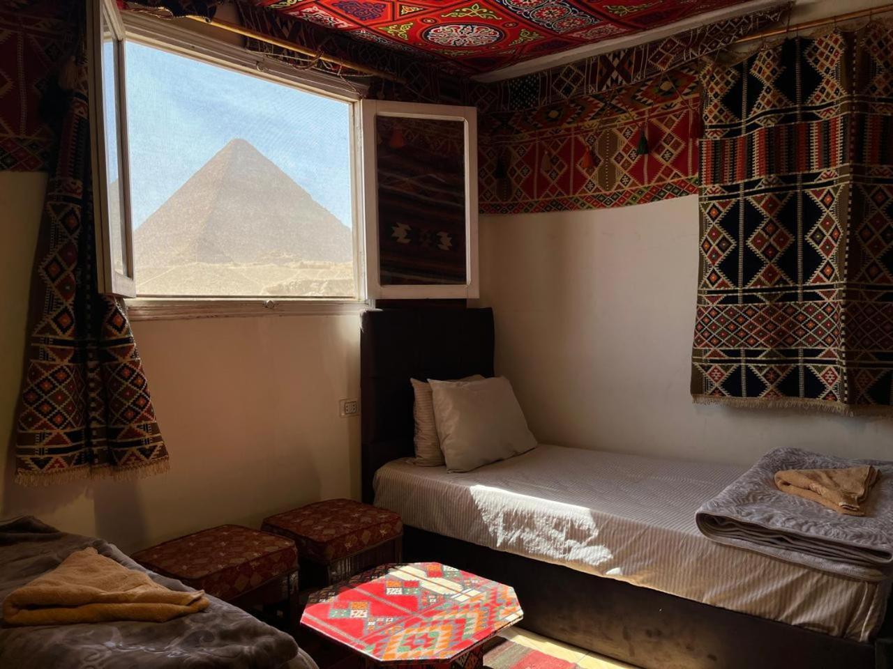 Kemet Pyramids Room View El El Cairo Exterior foto