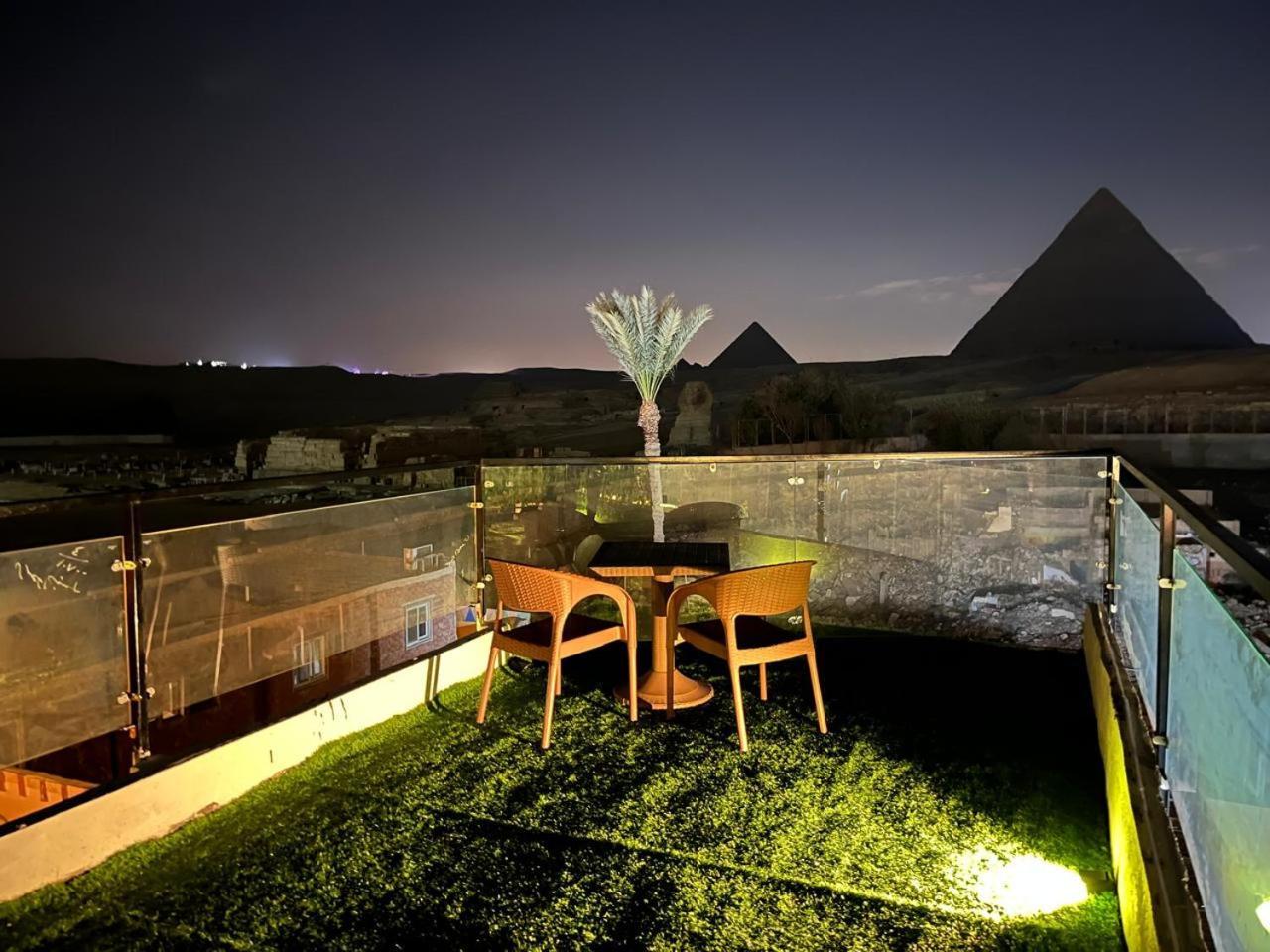 Kemet Pyramids Room View El El Cairo Exterior foto