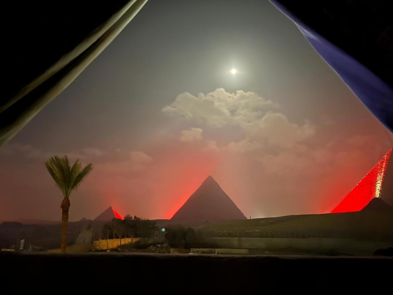Kemet Pyramids Room View El El Cairo Exterior foto