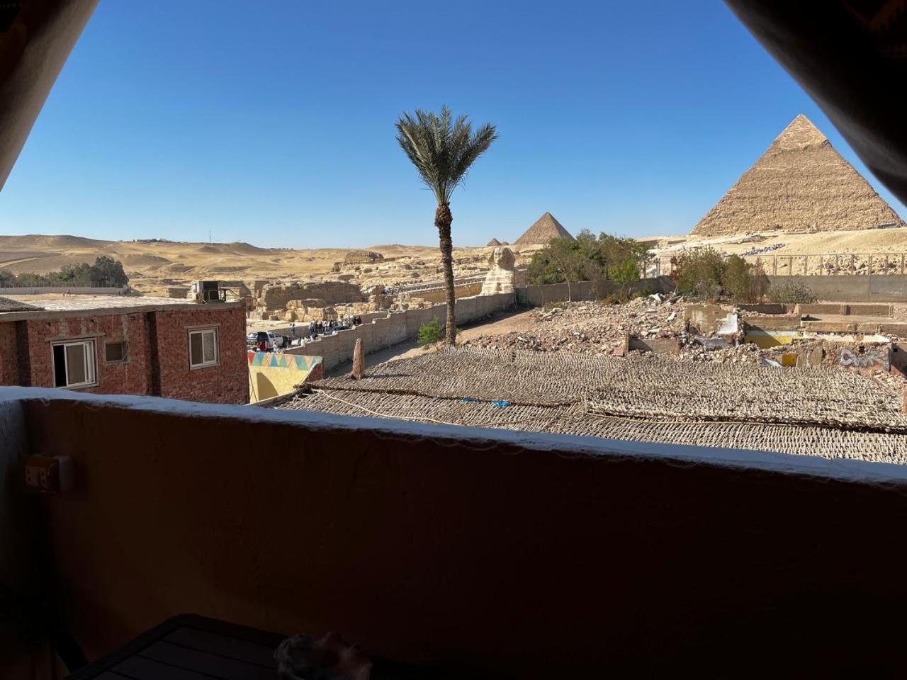 Kemet Pyramids Room View El El Cairo Exterior foto