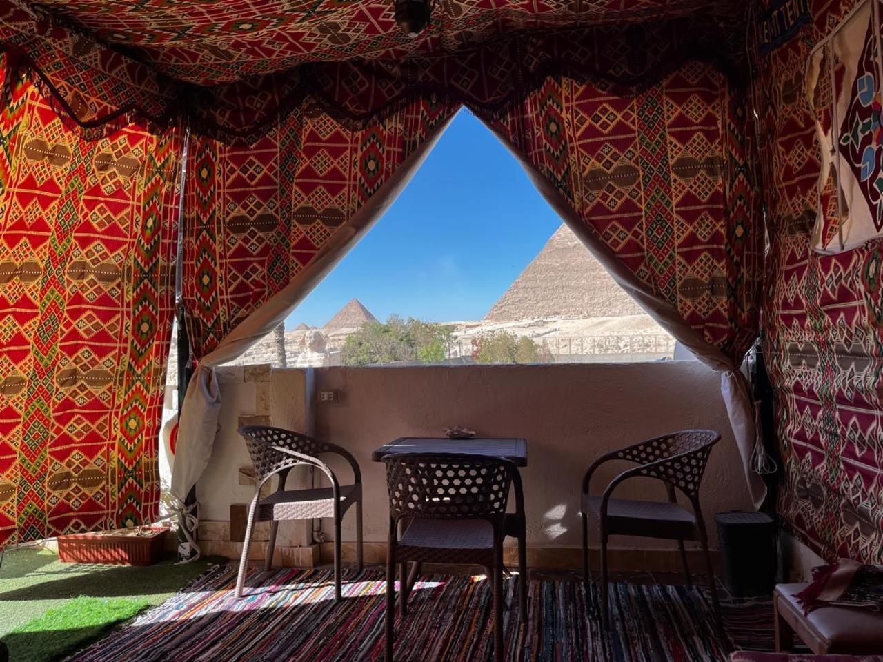 Kemet Pyramids Room View El El Cairo Exterior foto