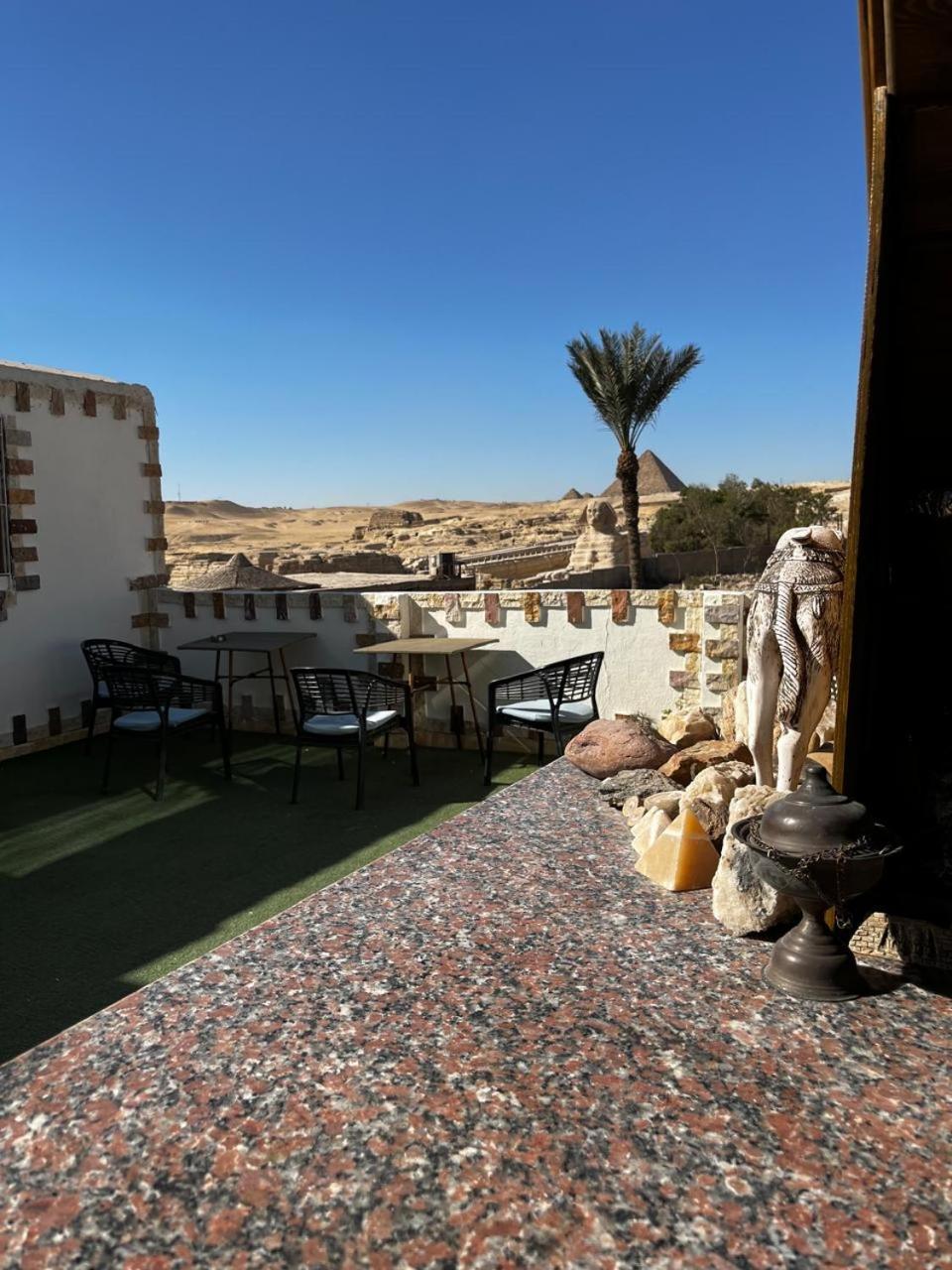 Kemet Pyramids Room View El El Cairo Exterior foto